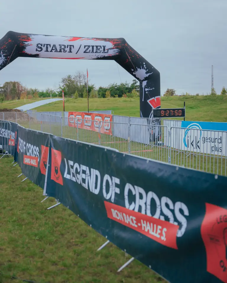 Start & Zielbogen "sportlich" inkl. Gebläse